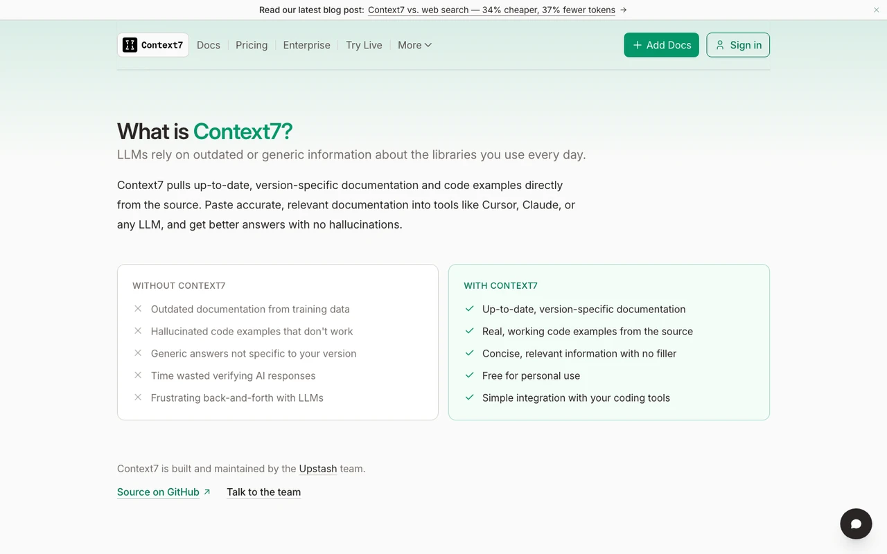 Context7 스크린샷 3