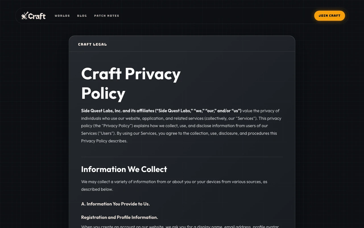 Craft 스크린샷 2