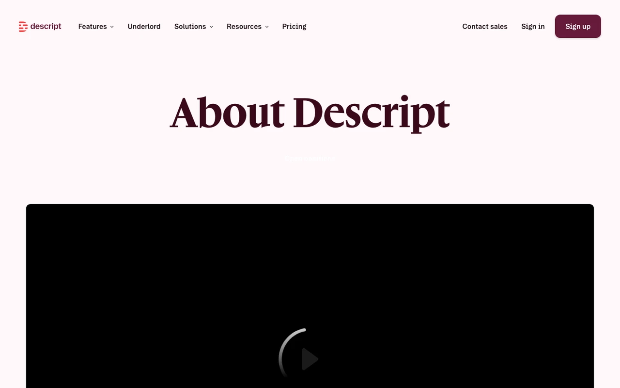 Descript 스크린샷 3