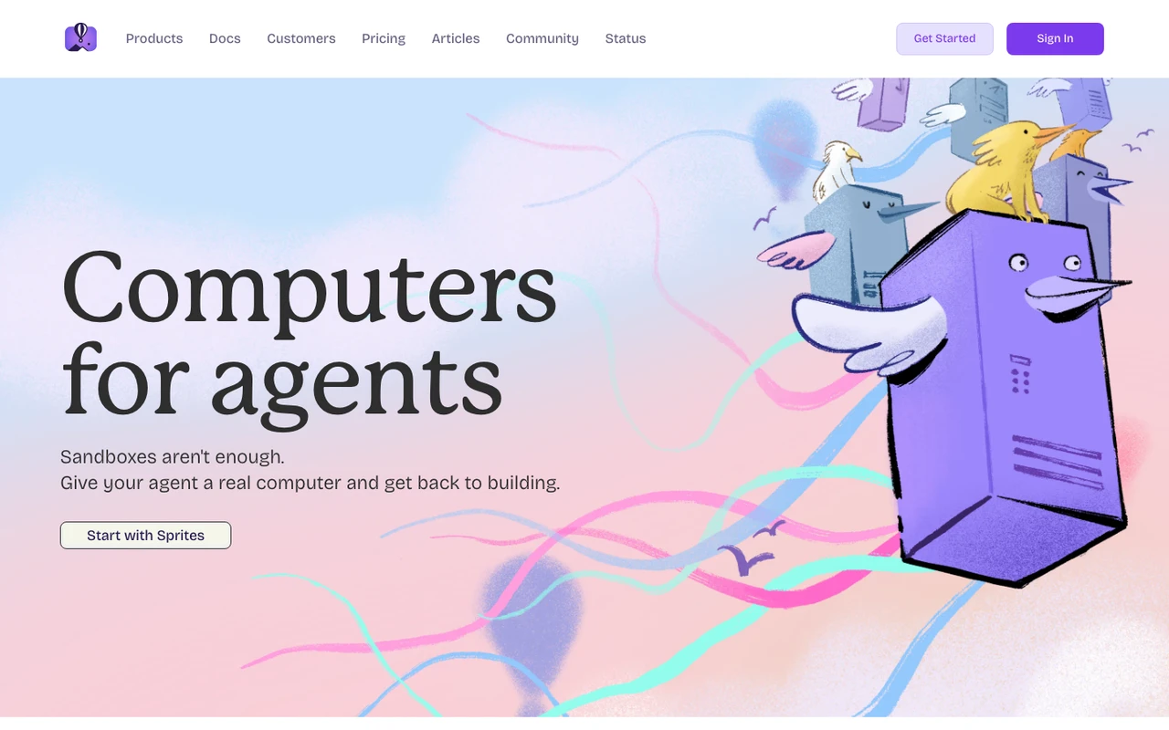 Fly.io 스크린샷 1