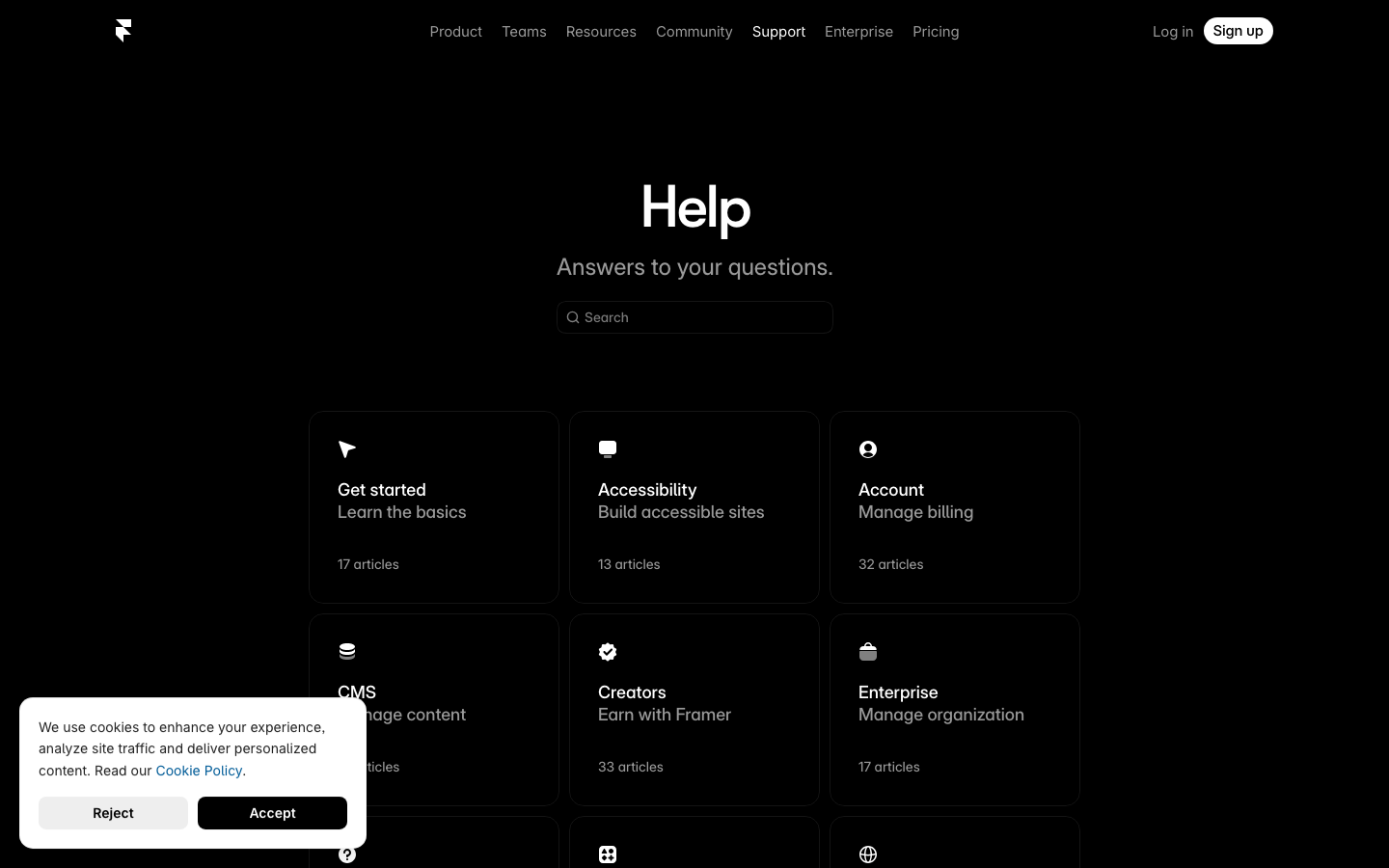 Framer 스크린샷 3