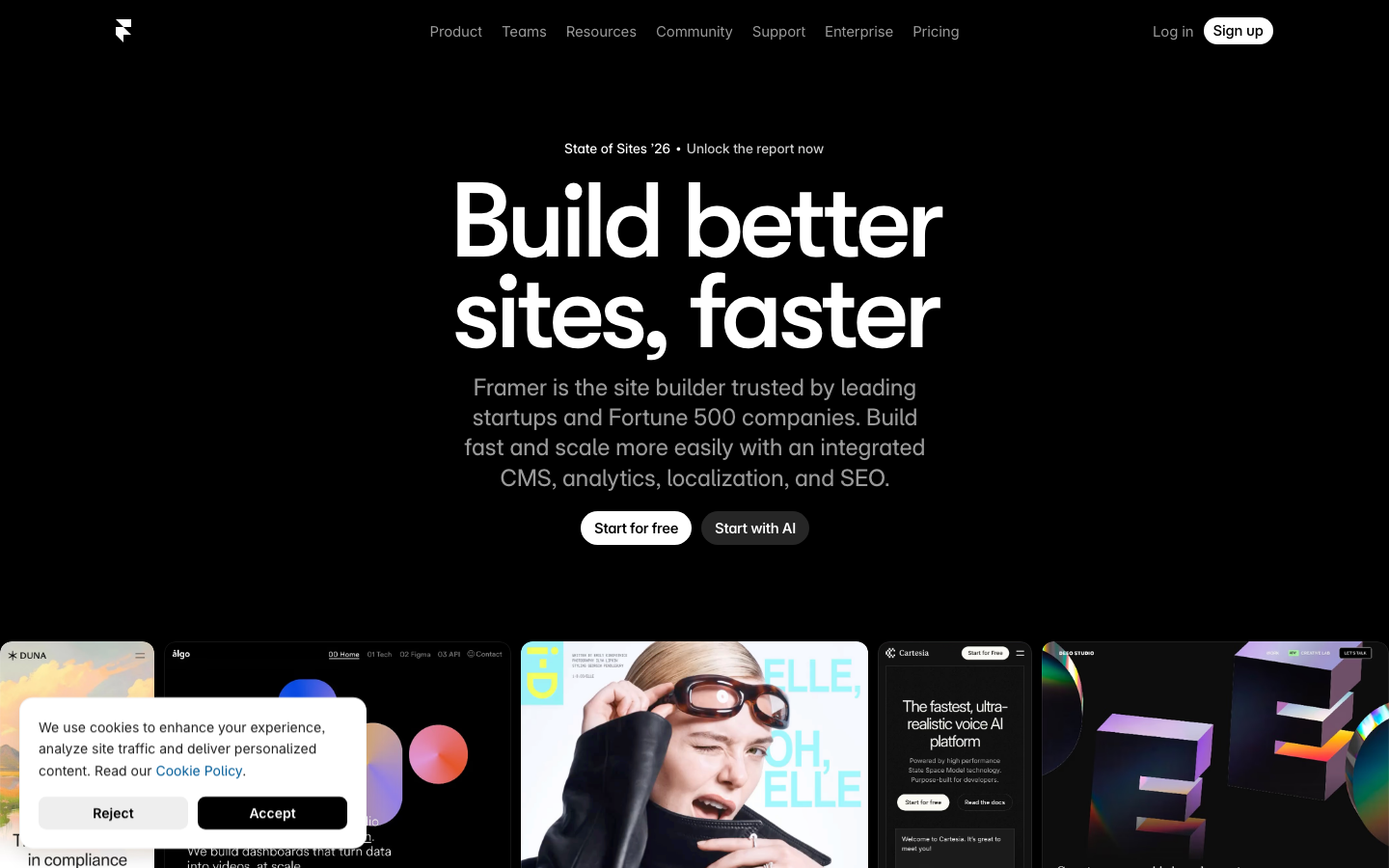 Framer 스크린샷 1