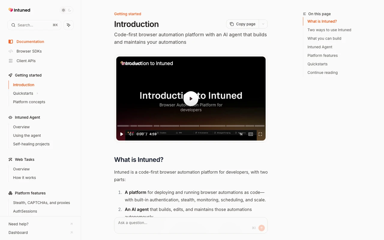 Intuned 스크린샷 4