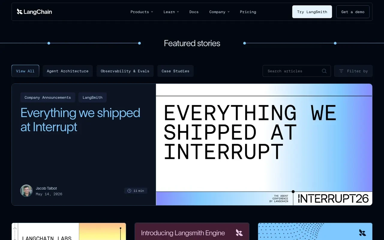 LangChain 스크린샷 3