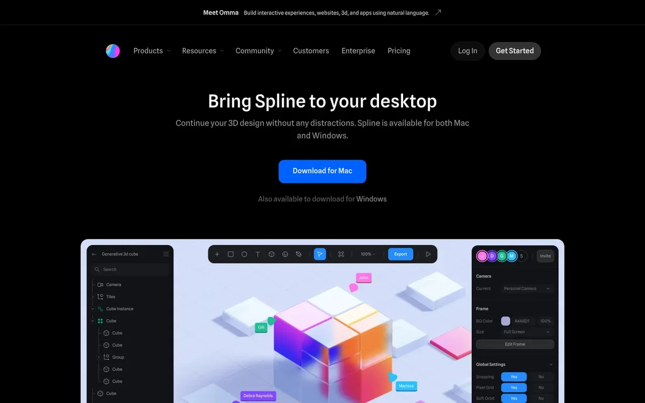 Spline 스크린샷 4