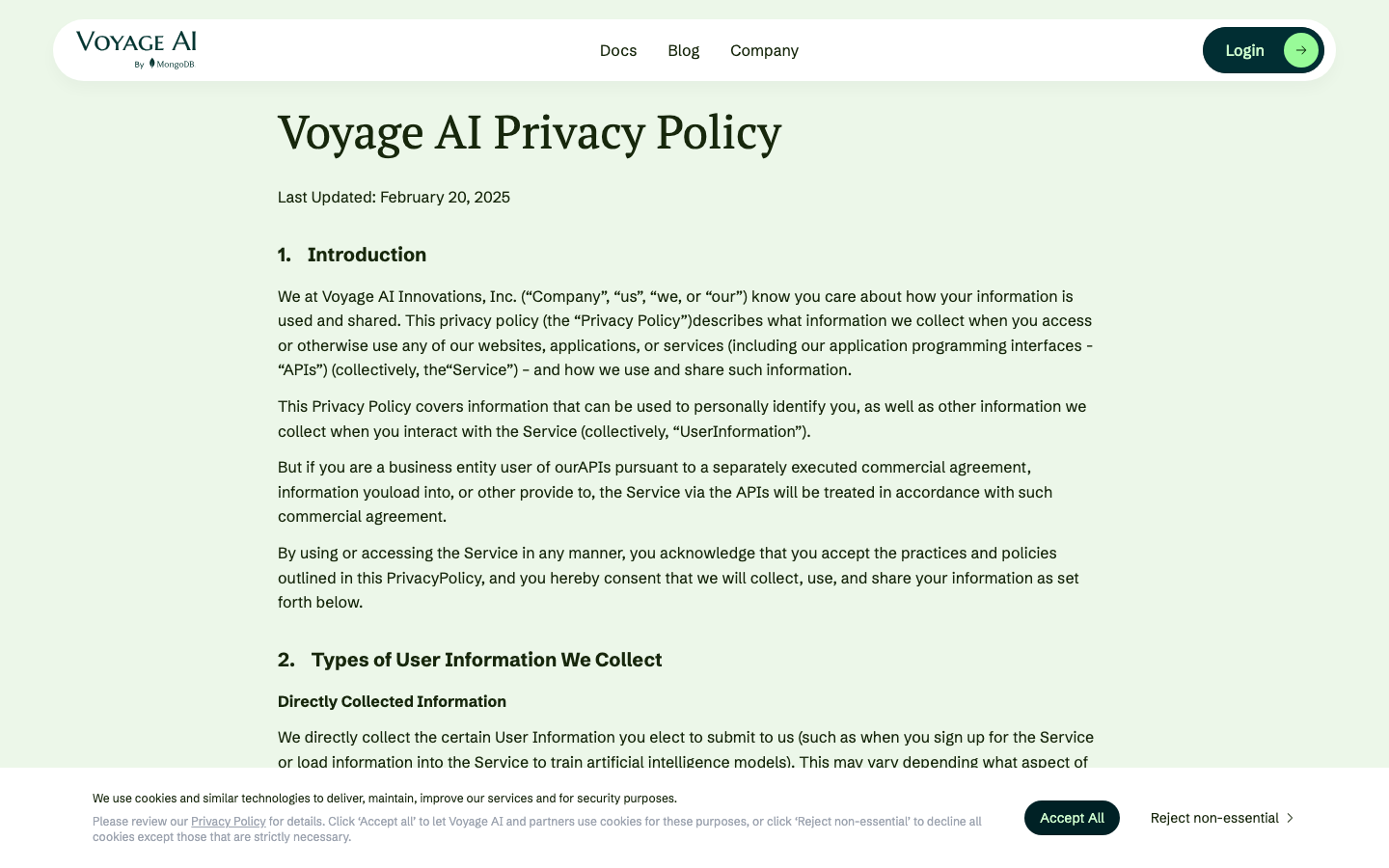 Voyage AI 스크린샷 4